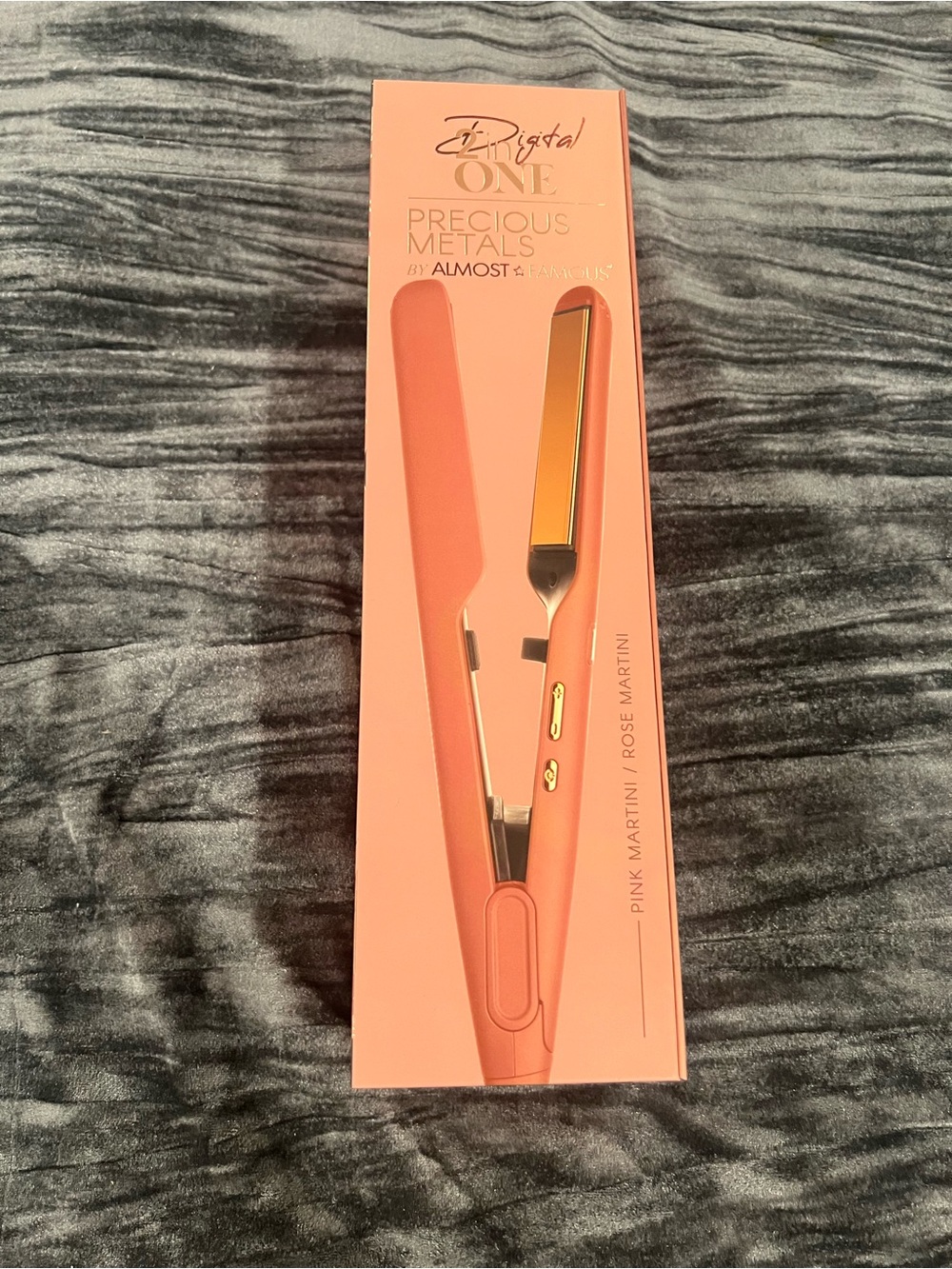 Digital One Precious Metals Pink Martini Flat Iron by Almost Famous